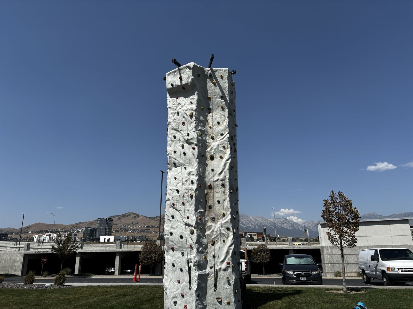 Mobile Rock Climbing Wall Business Opportunity - Includes Climbing Wall, Equipment and website.