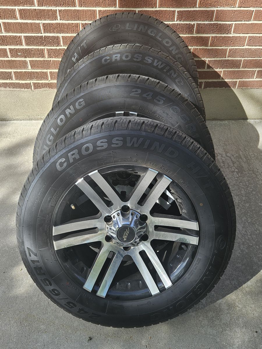 Four Crosswind Tires in Good Condition
