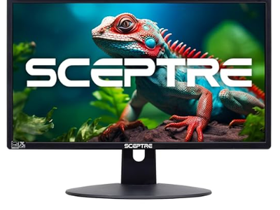 Sceptre 20” LED Monitor – 75Hz, HDMI/VGA, Built-In Speakers