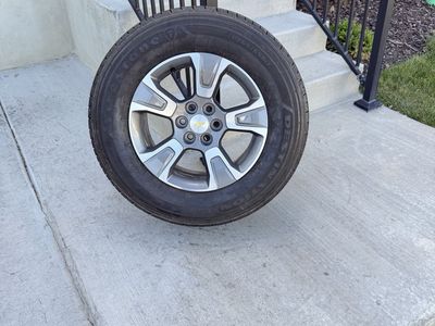Chevy Colorado Rims and Tires 265/65R17 Firestone