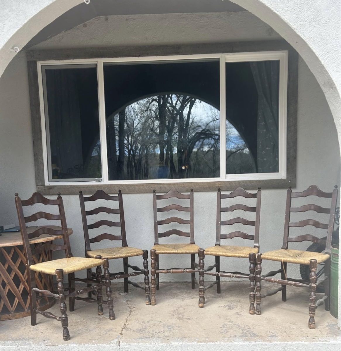 Five Antique chairs from the 50s