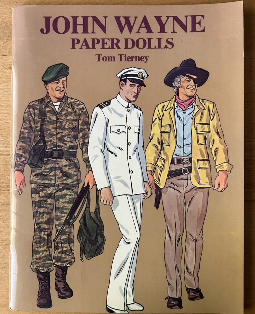 Collectible John Wayne Paper Dolls