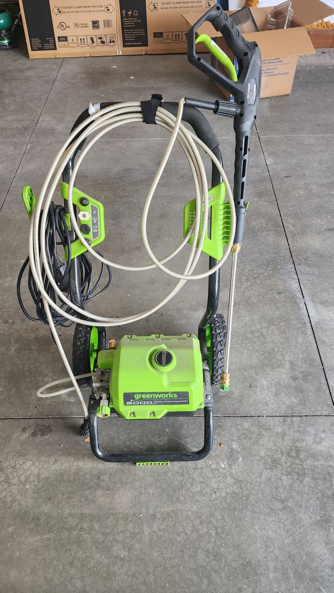 Greenworks 2000 PSI Electric Pressure Washer
