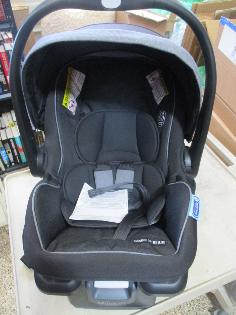 Graco SnugRide 35 Lite Elite Infant Car Seat, R-Facing, Babies 4–30 lb, 4-Positi
