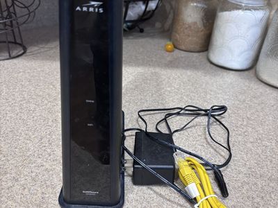 ARRIS SURFboard SBG8300 Cable Modem & Wi-Fi Router Combo with Power Supply and Ethernet Cable