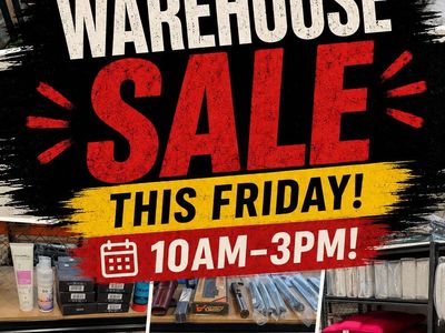 Warehouse Sale – This Friday, August 28th!
10:00 AM – 3:00 PM
Join us for a huge warehouse sale featuring tons of new inventory