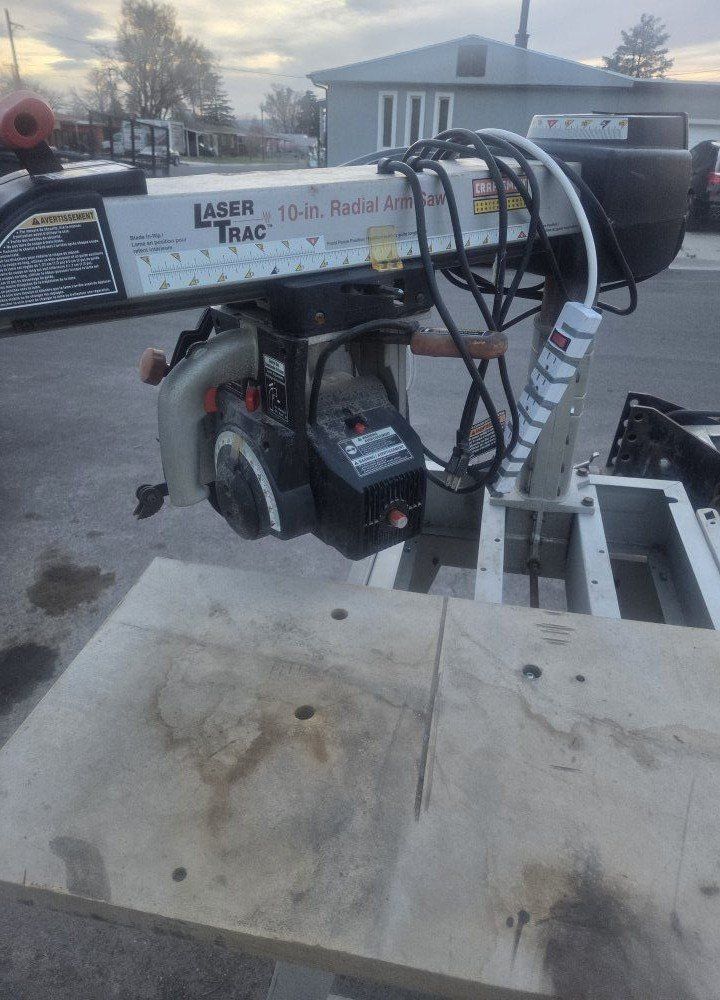 Craftsman 10" radial arm saw