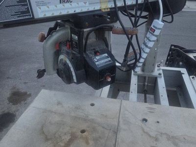 Craftsman 10" radial arm saw