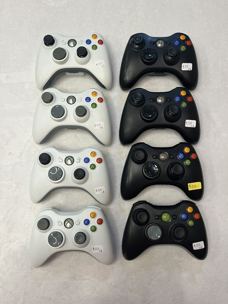 Xbox 360 Controllers - $25 Each
