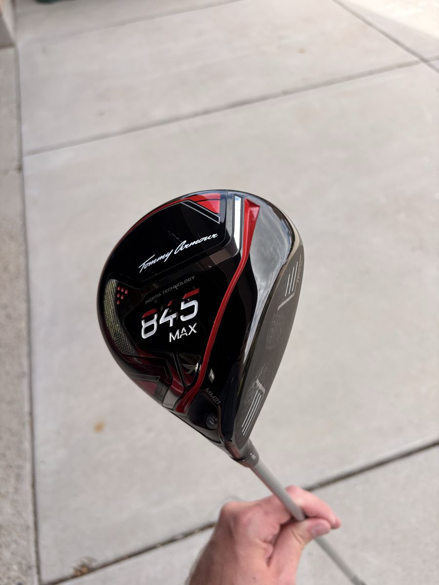 Tommy Armour 845 Max Golf Driver with Matching Headcover