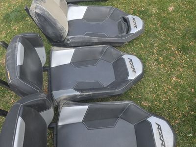 4-2015 stock Polaris RZR seats no bases