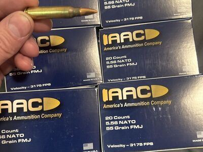 5.56 NATO 55 Grain FMJ