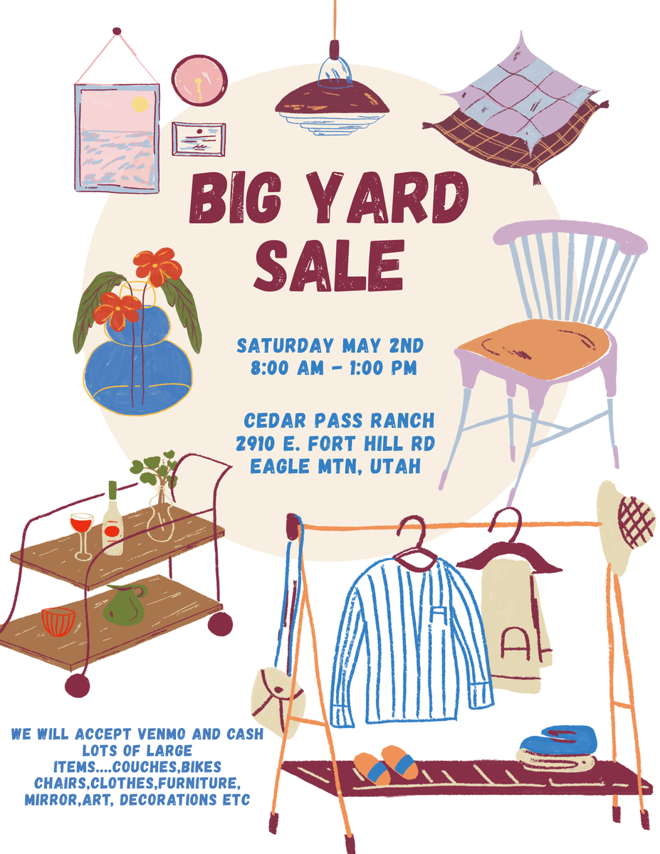 BIG YARD SALE