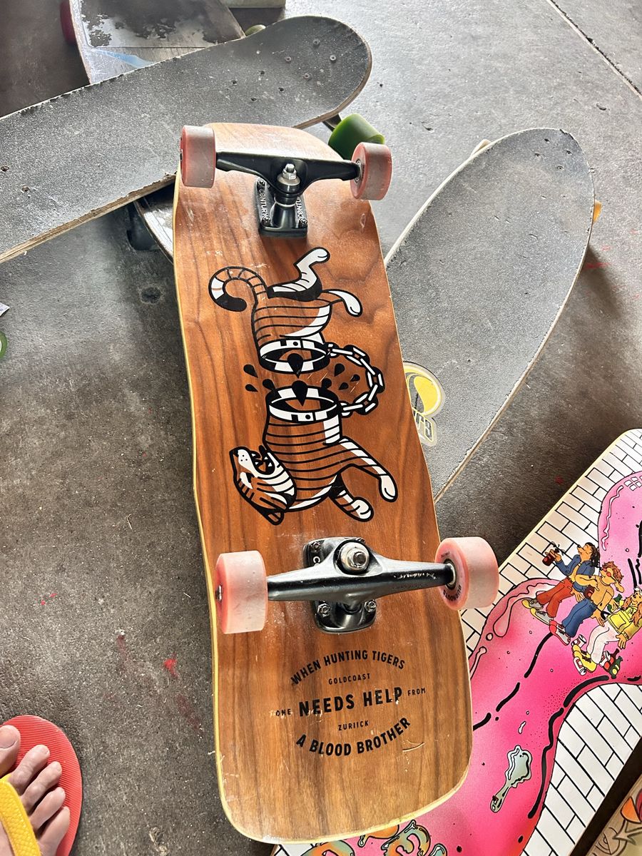 Gold Coast  Carnales Complete Cruiser Skateboard "A Blood Brother"