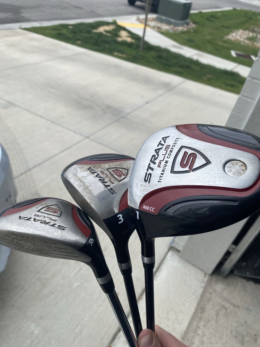 Strata driver 5 wood 3 wood