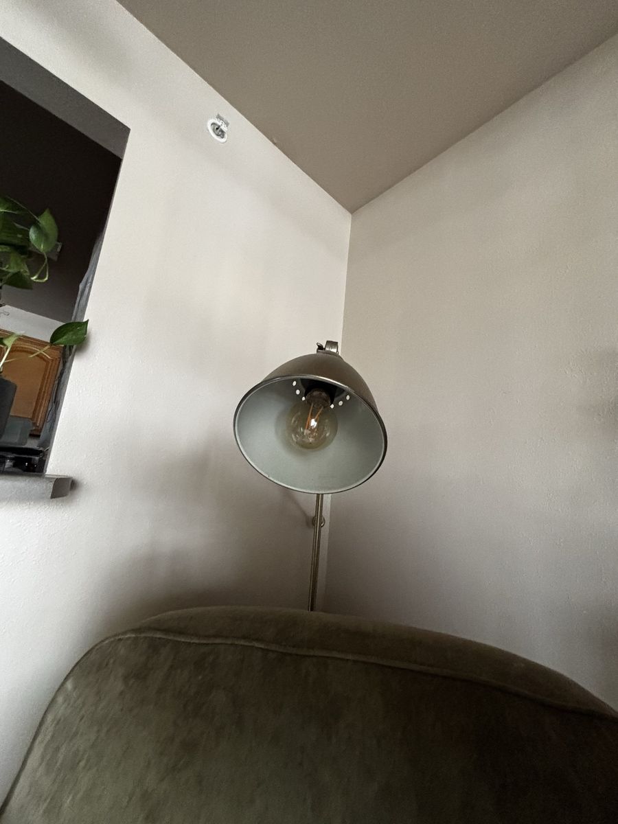 Modern Brushed Brass Adjustable Boom Arm Floor Lamp