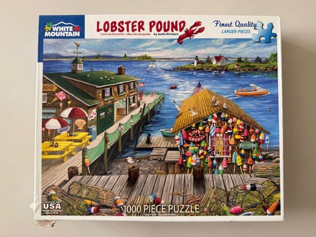1000 Piece Jigsaw Puzzle "Lobster Pound" by White Mountain