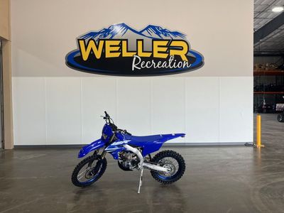 2025 YAMAHA MOTORCYCLE WR250F BLUE