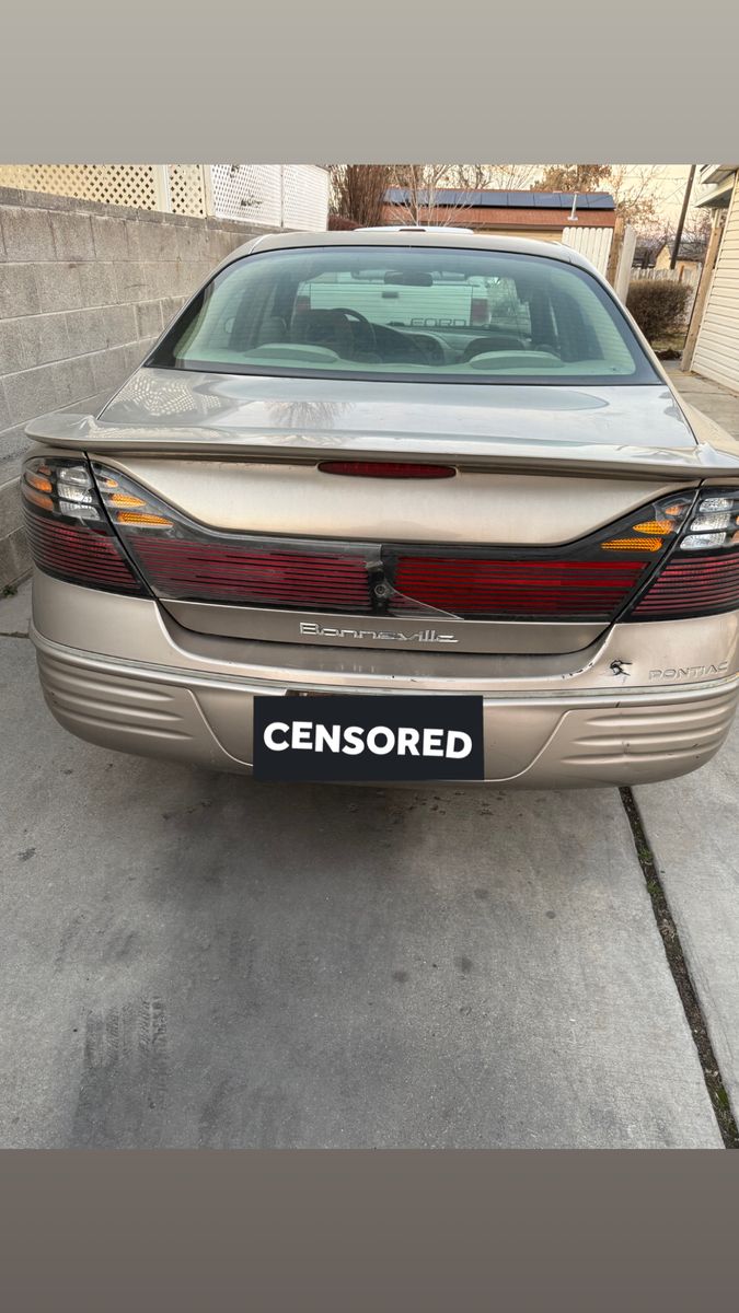 2000 PONTIAC BONNEVILLE SE