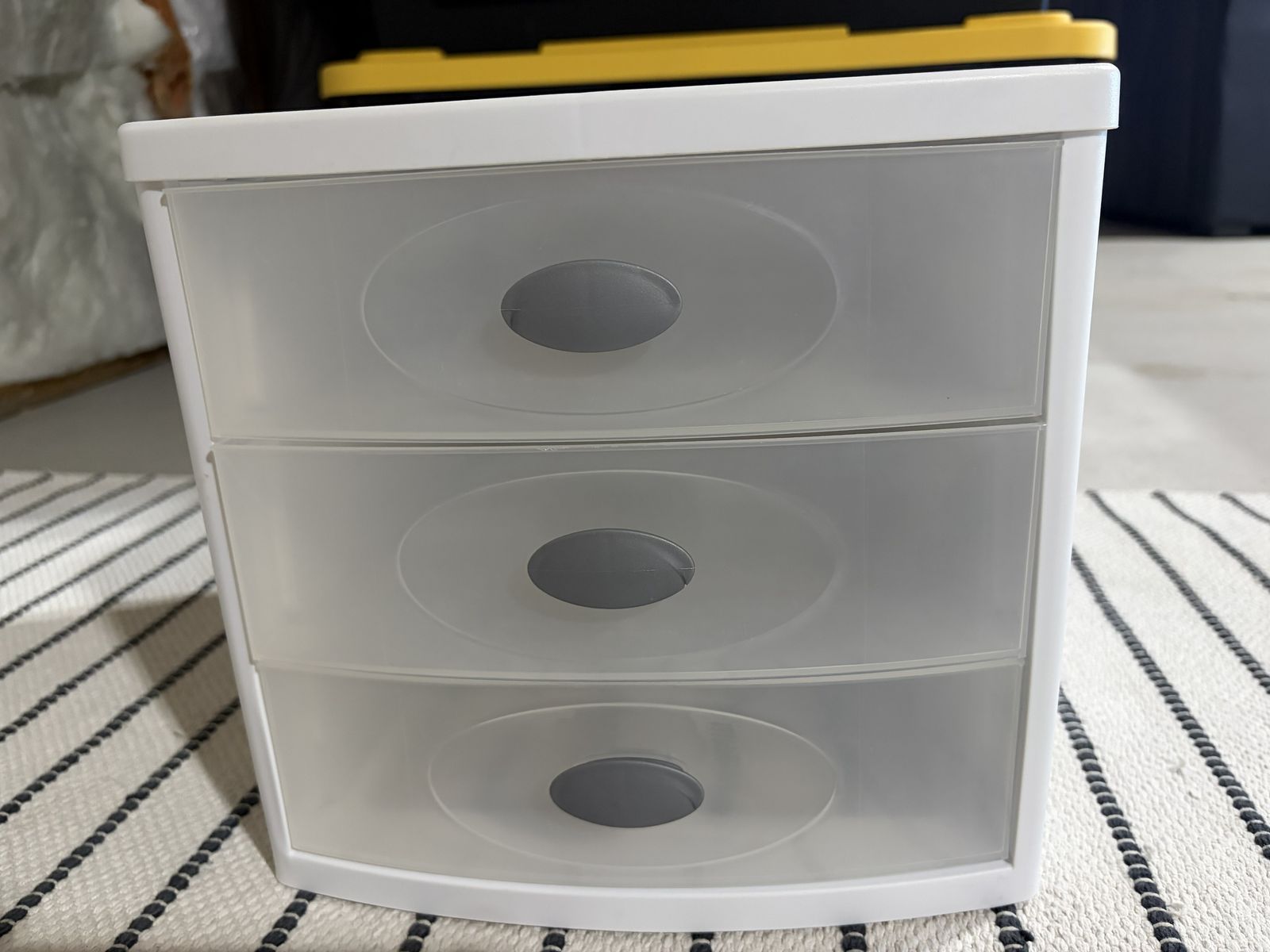 3 Drawer Plastic Container