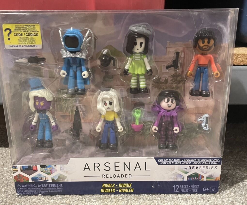 Roblox DevSeries Arsenal Reloaded 6 Pack