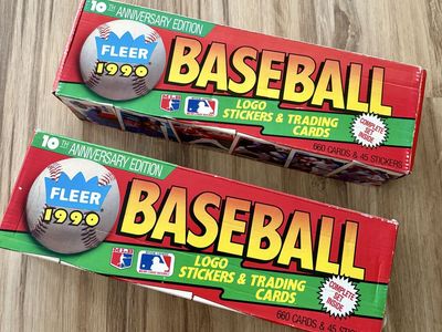 Fleer 1990 Baseball Cards - Complete Set