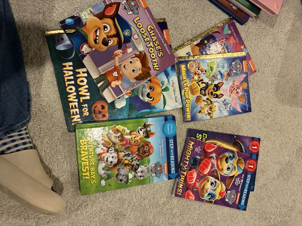 Set Of Paw Patrol Books