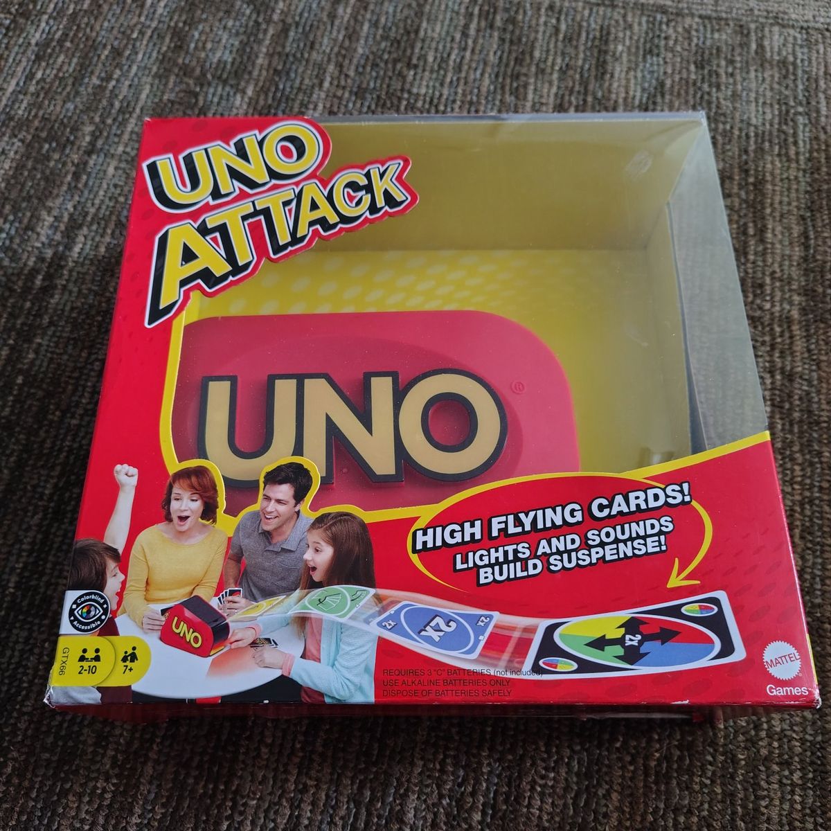 Electronic Card Dispenser UNO Attack Game
