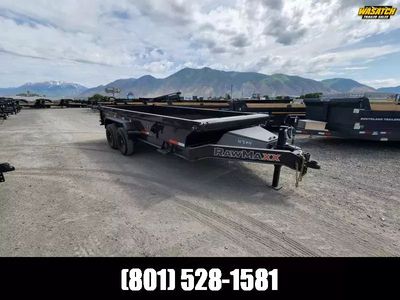 2025 RawMaxx 7x16 GDX Heavy Duty Scissor Lift Dump