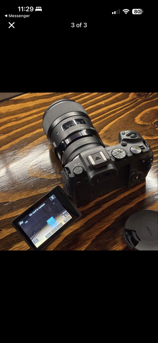 Canon Rp, adapter, sigma 35mm art