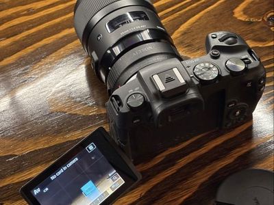 Canon Rp, adapter, sigma 35mm art