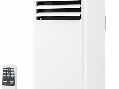 NEW Portable Air Conditioner, 8000 BTU Small Portable AC Unit 350 Sq. Ft. with Cooling, Dehumidifier, Fan Modes, Remote, etc