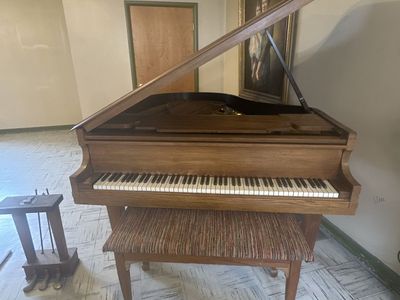 Antique Baby Grand Piano