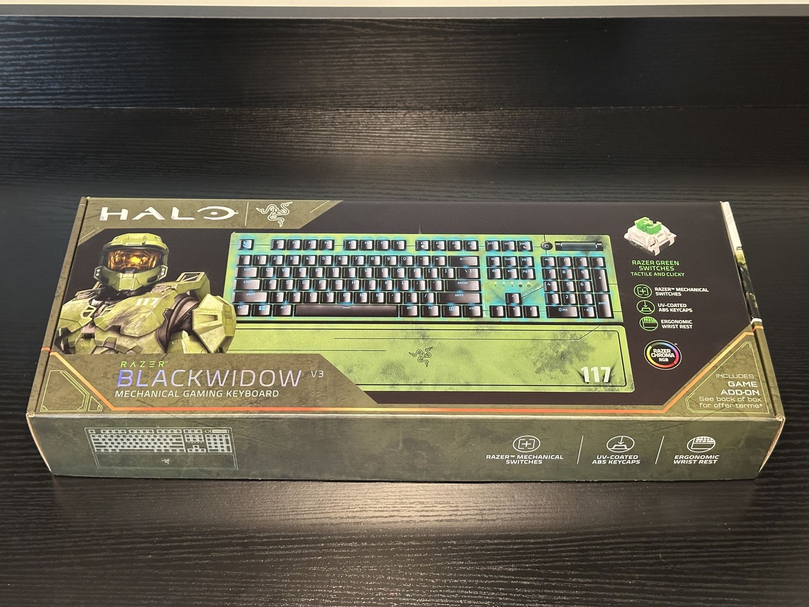 Razer BlackWidow V3 Halo Infinite Keyboard