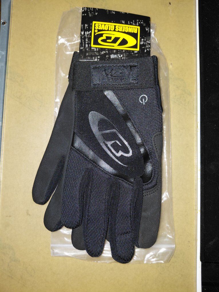 Ringers Gloves Black Work Safety Gloves New