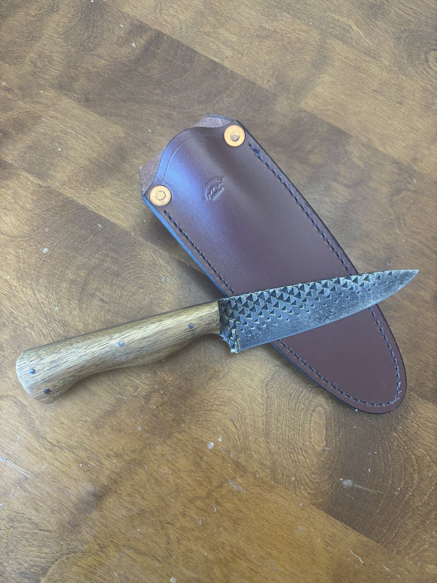 Handmade Knife From Farrier's Rasp