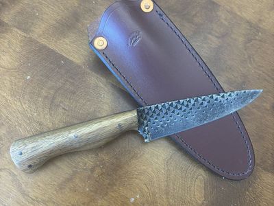 Handmade Knife From Farrier's Rasp
