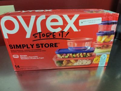 Pyrex store it! ~ 14 piece