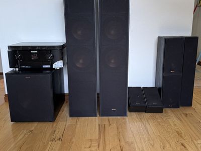 Marantz SR6013 Receiver and Klipsch Surround Sound Speaker System