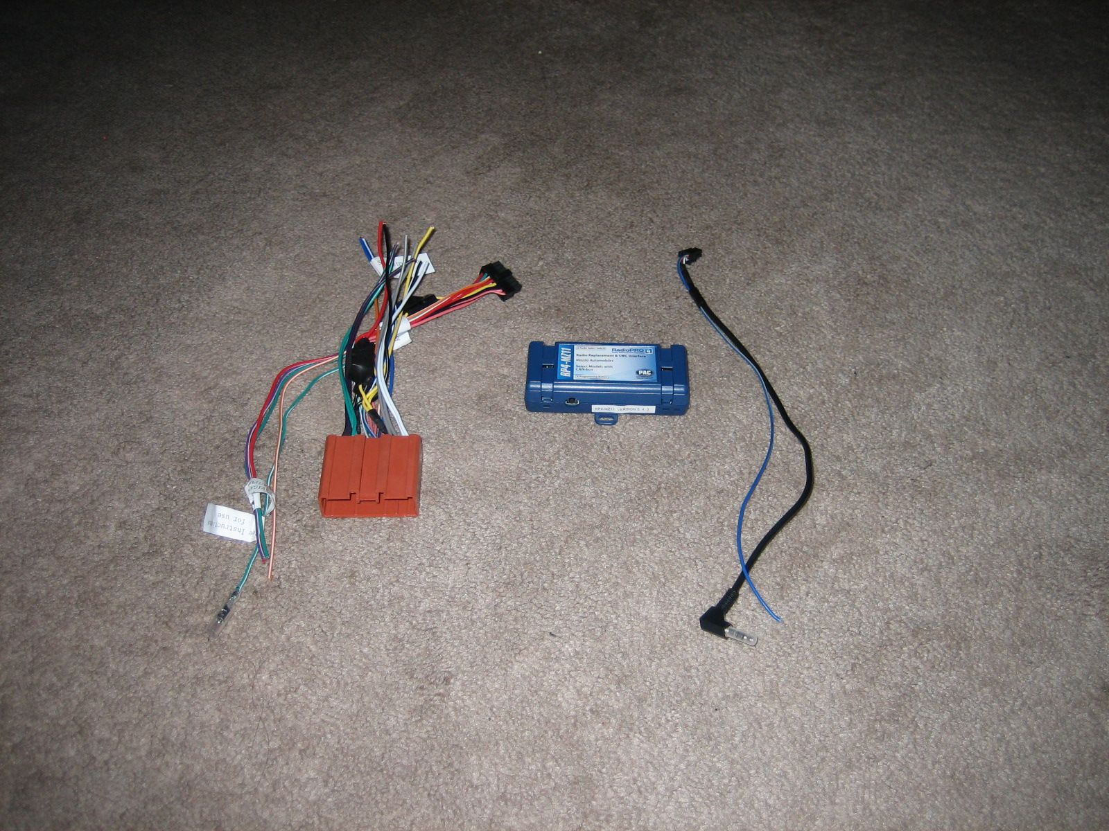 2008 and up Mazda stereo adapter
