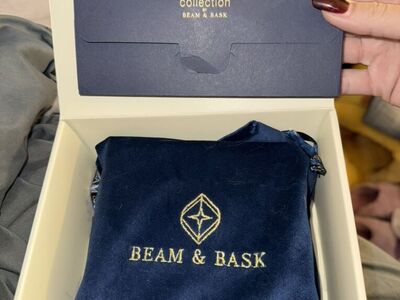 Beam & Bask 3CT Moissanite Pendant Necklace