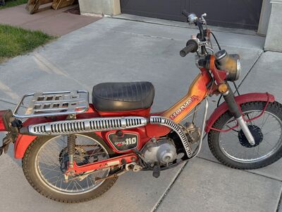 1982 Honda Trail 110 Motorcycle