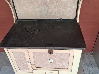 Antique wood cooking stove