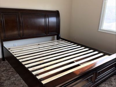 King bed frame