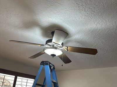 Ceiling fan, with LED lights - 2 available