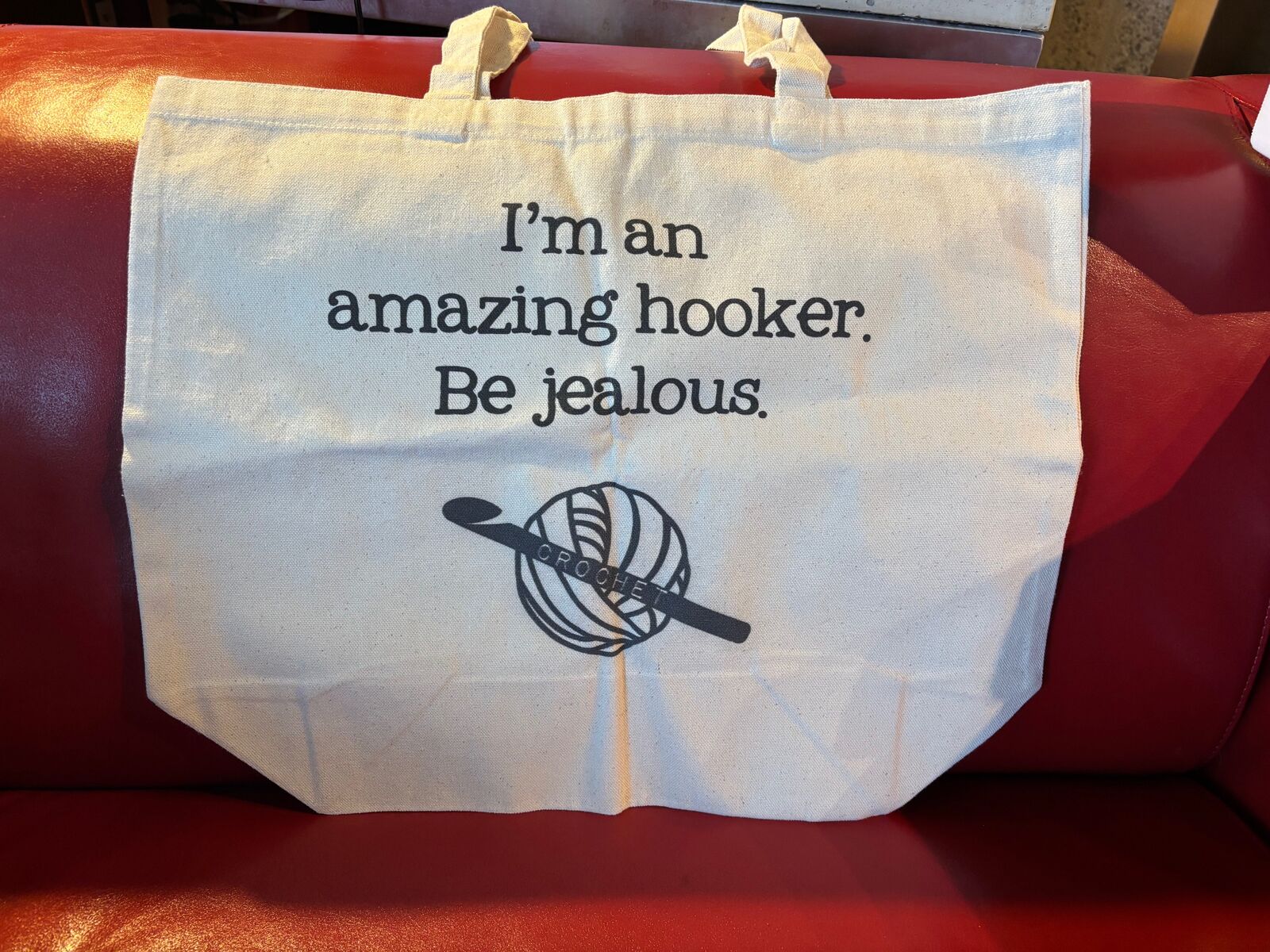 Crochet/yarn Bag- $5