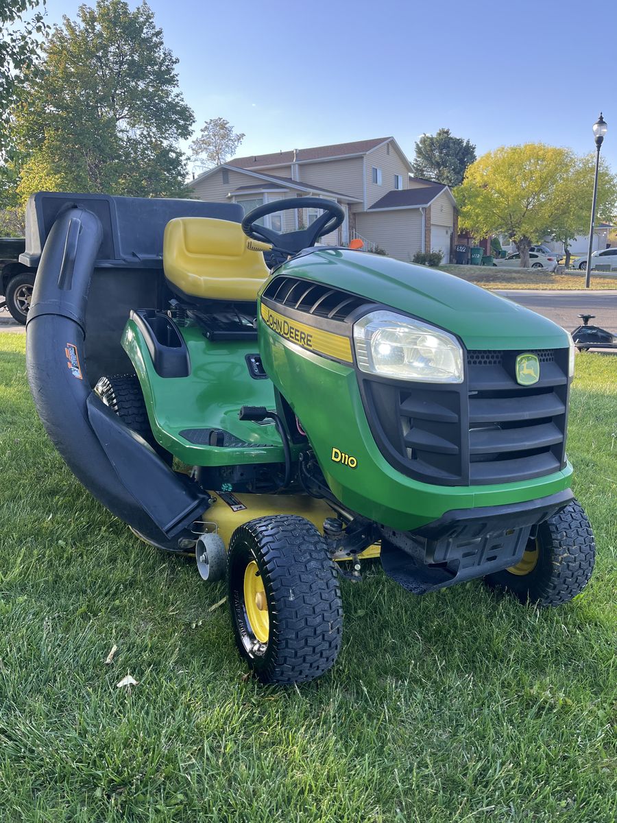 John Deere D10 Riding Tractor