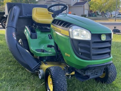 John Deere D10 Riding Tractor