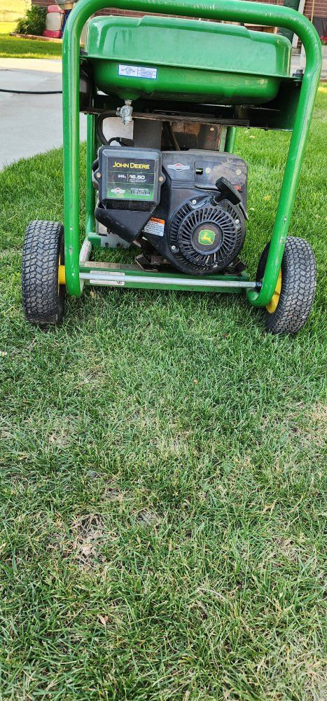 John Deere 6200 Watt Portable Generator - Dependable Power for Home & Work