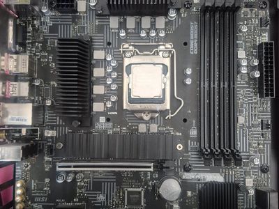 msi b560m pro-vdh wifi motherboard